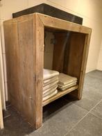 Badkamermeubel Small steigerhout op maat gemaakt NIEUW, Huis en Inrichting, Badkamer | Badkamermeubels, Nieuw, 25 tot 50 cm, Ophalen