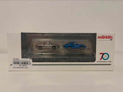 Marklin 45056 Autotransport 70 jaar Porsche, Hobby en Vrije tijd, Modeltreinen | H0, Zo goed als nieuw, Wagon, Wisselstroom, Märklin