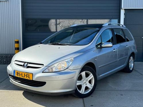 Peugeot 307 SW 2.0 16V 7-zitter / AIRCO / TREKHAAK / 7-ZITS, Auto's, Peugeot, Bedrijf, Te koop, ABS, Airbags, Airconditioning