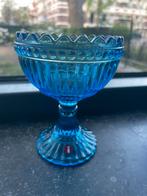 Iittala Mariskooli turqoise blue 120 mm, Ophalen of Verzenden, Zo goed als nieuw, Rond, Glas