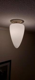 2 plafond lampen, pegels, Huis en Inrichting, Lampen | Wandlampen, Gebruikt, Ophalen, Glas