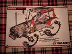 Blikken bord valmet valtra tractor, Verzamelen, Merken en Reclamevoorwerpen, Ophalen of Verzenden, Nieuw, Reclamebord