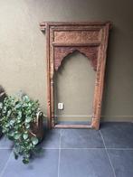 India poort Indiase houtsnijwerk paneel deur 153cm kozijn, Verburgt Vintage, Nieuw, Ophalen of Verzenden, https://verburgtvintage.nl/#contact