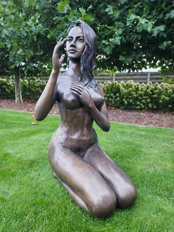 Bronzen levensgrote naakte dame, meteen aan zéér lage prijs! beschikbaar voor biedingen