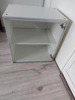 Te koop: Wandkast met glazen deur - 60x42x64 cm, Ophalen, Gebruikt, Overige typen, 50 tot 100 cm