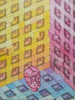 Schilderijen, Antiek en Kunst, Kunst | Schilderijen | Abstract, Ophalen