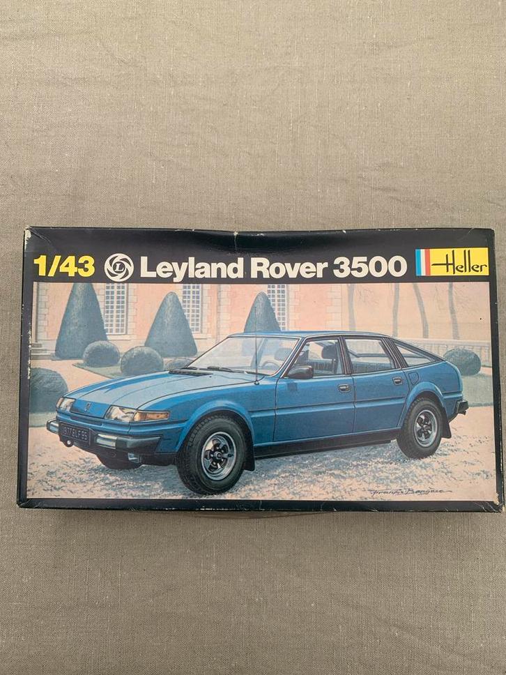 Heller Leyland Rover 3500 1/43 Modelbouwdoos, Hobby en Vrije tijd, Modelbouw | Auto's en Voertuigen, Gebruikt, Auto, Heller, Ophalen of Verzenden