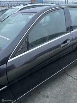 Voordeur  linksvoor zwart Mercedes C-klasse Estat'07-'14, Auto-onderdelen, Carrosserie en Plaatwerk, Deur, Mercedes-Benz, Voor