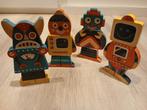 Robots in 3 stukken met magneten, Janod, Ophalen of Verzenden, Gebruikt