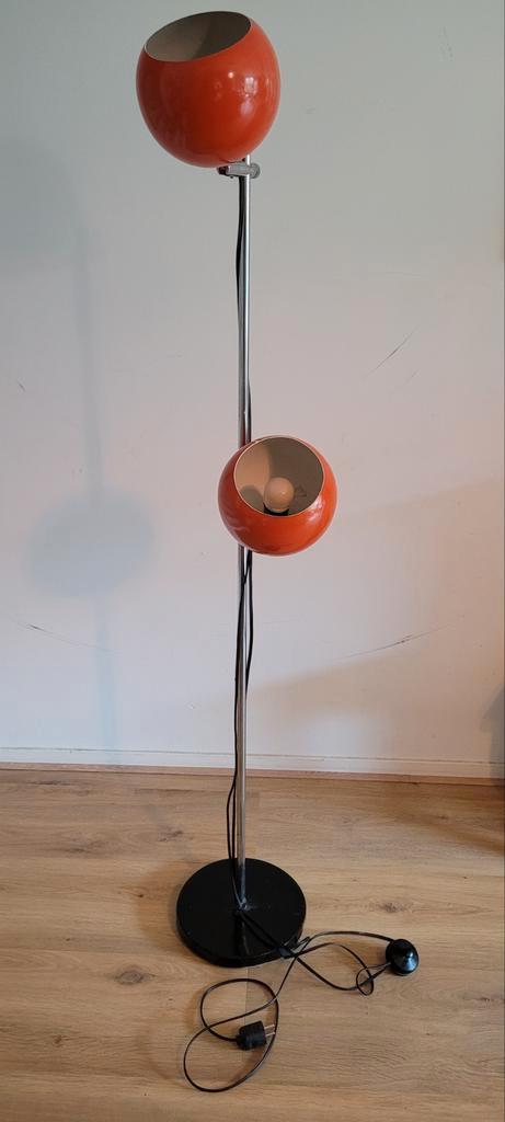 Hedra Eyeball Lamp - Jaren '70, Huis en Inrichting, Lampen | Vloerlampen, Gebruikt, 100 tot 150 cm, Kunststof, Metaal, Ophalen