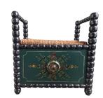 Antiek rotan bankje/ kist
Volledig handgeschilderd, Ophalen, Gevondenengemaakt@gmail.com, 50 tot 100 cm, Onbekend