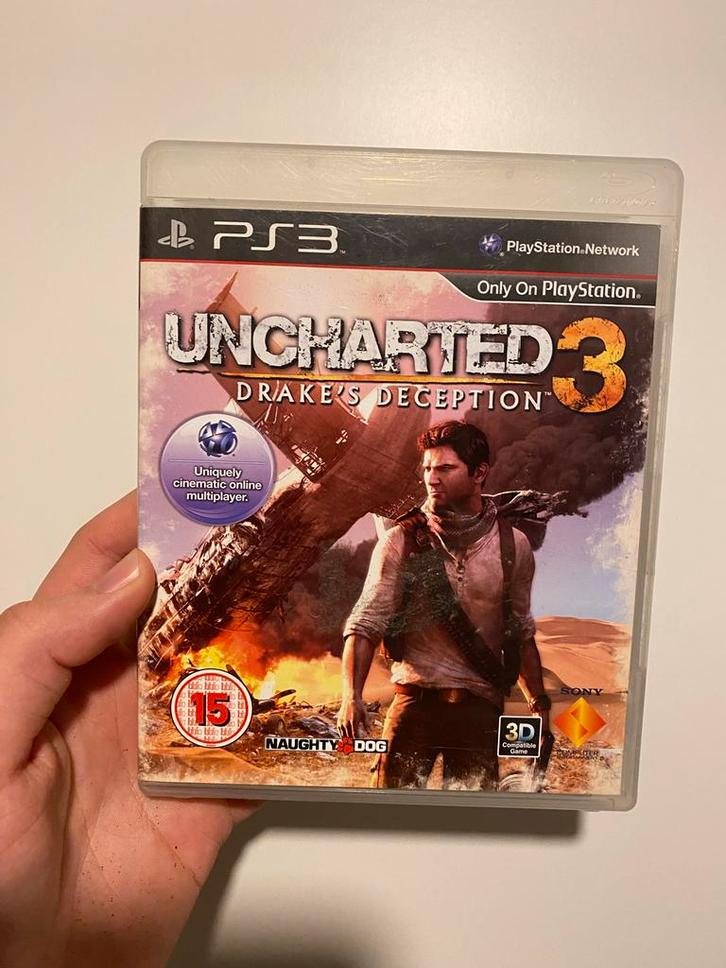 Uncharted 3: Drake's Deception PS3 - Avontuur in de woestijn, Spelcomputers en Games, Games | Sony PlayStation 3, Gebruikt, Ophalen of Verzenden