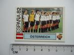 sticker Espana 82 WK voetbal panini Osterreich oostenrijk, Verzamelen, Stickers, Overige typen, Zo goed als nieuw, Verzenden