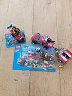 Lego - ondersteund materiaal brandweer (nr 7241 en 7942), Ophalen of Verzenden, Zo goed als nieuw, Complete set, Lego