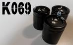 3 stuks condensator 47000uF 16V 105 graden, Gebruikt, Onbekend, Ophalen of Verzenden, Onbekend