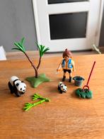 Playmobiel pandaverzorgster, Ophalen of Verzenden, Zo goed als nieuw, Complete set