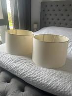 Lampenkap 2 stuks, Huis en Inrichting, Lampen | Lampenkappen, Ophalen, Gebruikt, Crème, Rond