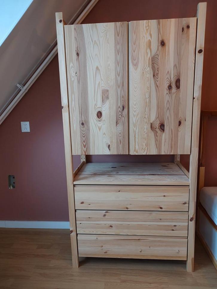 Ivar Ikea kledingkast, Kinderen en Baby's, Kinderkamer | Commodes en Kasten, Zo goed als nieuw, 105 cm of meer, 50 tot 70 cm, Ophalen
