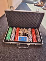 Pokerset, Hobby en Vrije tijd, Gezelschapsspellen | Kaartspellen, Ophalen of Verzenden, Zo goed als nieuw