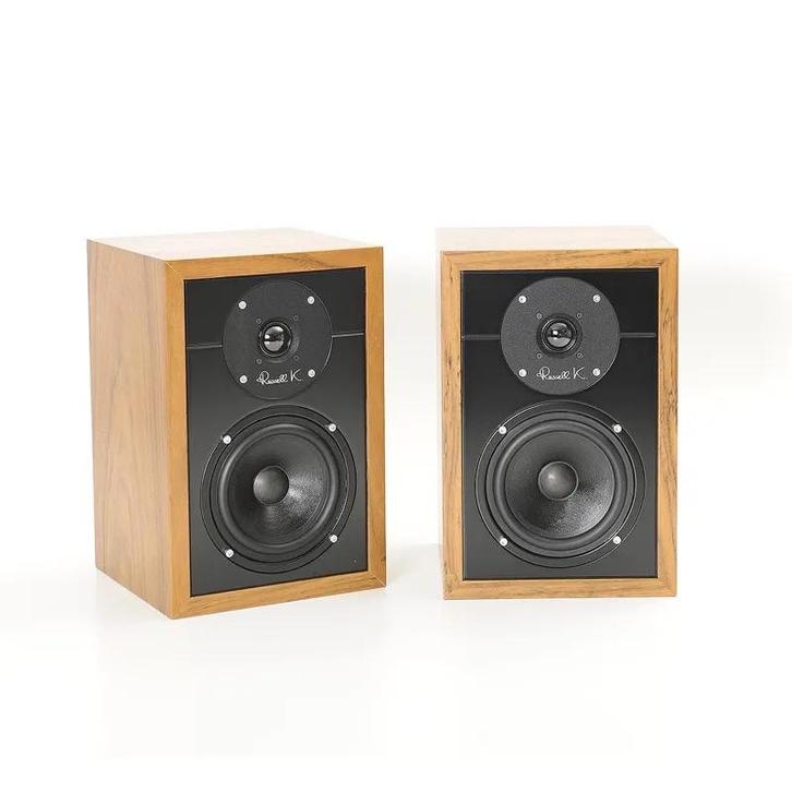 Russell K Red 50 luidsprekers topstaat Britse high-end sound, Audio, Tv en Foto, Luidsprekers, Zo goed als nieuw, Front, Rear of Stereo speakers