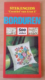 Stekengids "Creatief van A tot Z" - Borduren - 1978, Hobby en Vrije tijd, Borduren en Borduurmachines, Patroon, Gebruikt, Ophalen of Verzenden