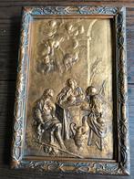 Religieuze plaquette Emmaüsgangers, Ophalen of Verzenden