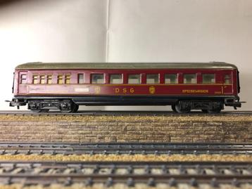 Marklin 4008 H0 restauratierijtuig '346/2' van de DSG beschikbaar voor biedingen
