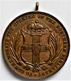 Medaille 1921 opening Noord Ierlands Parlement.(49), Postzegels en Munten, Penningen en Medailles, Brons, Buitenland, Verzenden