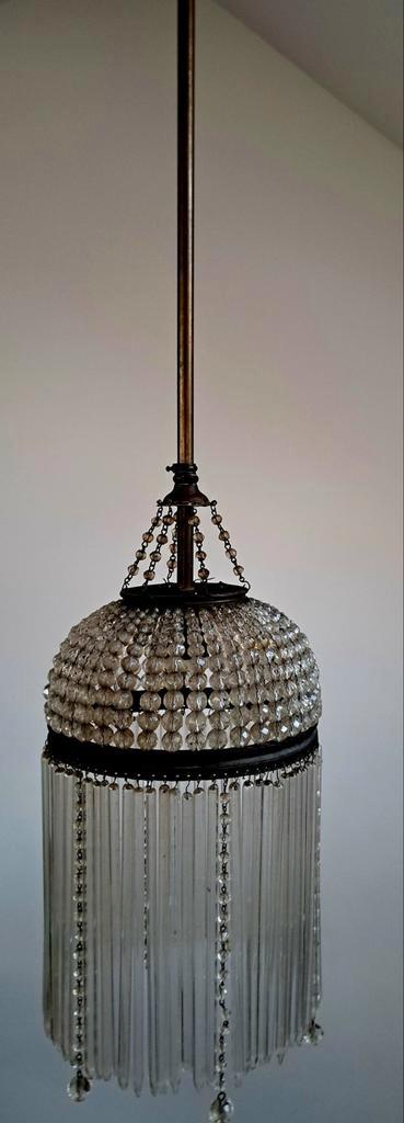 Prachtige antieke kroonluchter uit begin 1900, Antiek en Kunst, Antiek | Lampen, Ophalen of Verzenden