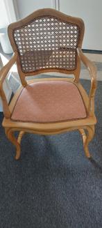 Armstoel  hout vintage, Antiek en Kunst, Antiek | Meubels | Stoelen en Banken, Ophalen of Verzenden