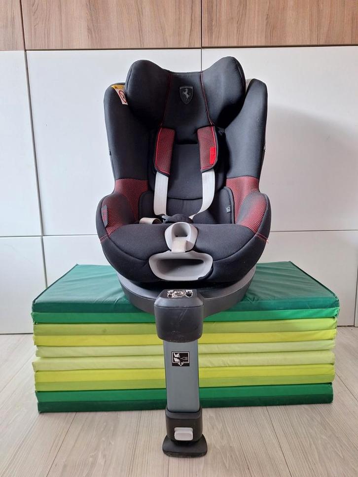 Cybex Sirona S i-Size Scuderia Ferrari incl base, Kinderen en Baby's, Autostoeltjes, Gebruikt, Overige merken, 0 t/m 18 kg, Isofix