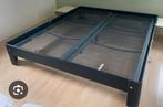 Auping Auronde bedframe 160x200, zonder matrassen, Huis en Inrichting, Slaapkamer | Bedden, Ophalen, Zwart, Tweepersoons, 140 cm