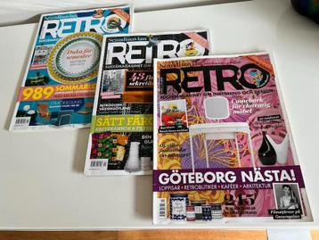 3 stuks Scandinavian Retro Magazines Naslagwerk 2016/2019 beschikbaar voor biedingen