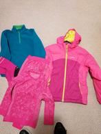 Winterjas maat 128 en wat skikleding, Ophalen of Verzenden, Gebruikt, Meisje, Jas