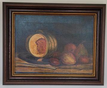 Schilderij olieverf "Fruit" Octave Cartel 1917 beschikbaar voor biedingen