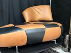 Leolux Kikko Fauteuil, Ophalen, 125 tot 150 cm, Leer, Zo goed als nieuw