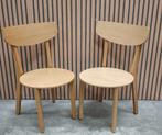 22 houten cafe stoelen Deense stijl Alvar Aalto cafestoelen, Ophalen of Verzenden, Zo goed als nieuw, Overige kleuren, Vijf, Zes of meer stoelen