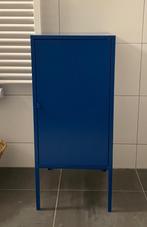IKEA Lixhult blauw kastje metaal, Ophalen, Gebruikt