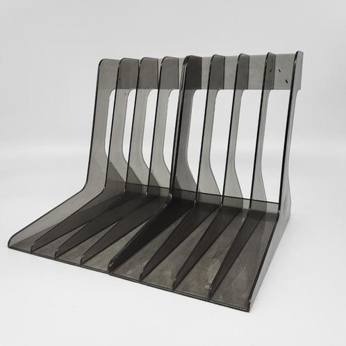 Space Age Records Holder Vinyl LP Record Stand Set Grijs, Cd's en Dvd's, Vinyl | Overige Vinyl, Gebruikt, 12 inch, Ophalen of Verzenden