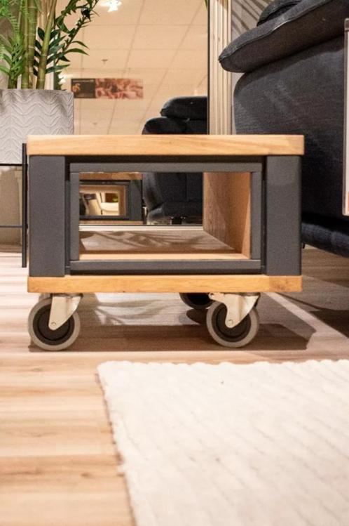 Bijzettafel Jardin, Huis en Inrichting, Tafels | Bijzettafels, Zo goed als nieuw, Vierkant, 45 tot 60 cm, Minder dan 55 cm, Hout