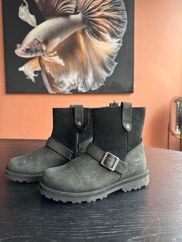 Timberland laarsjes leer zwart maat 34 - Nieuw! beschikbaar voor biedingen