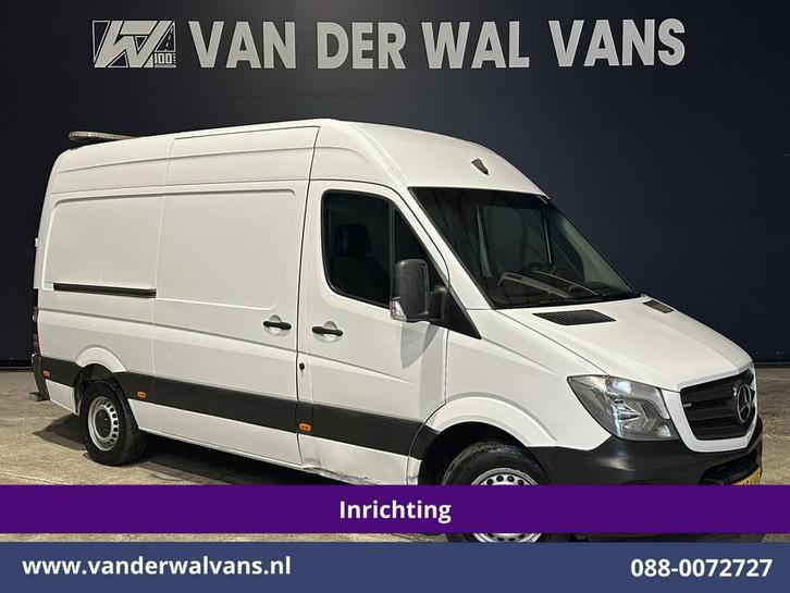 Mercedes-Benz Sprinter 316CDI 163pk L2H2 Inrichting Euro6 Ai, Auto's, Bestelauto's, Bedrijf, Te koop, ABS, Airconditioning, Alarm