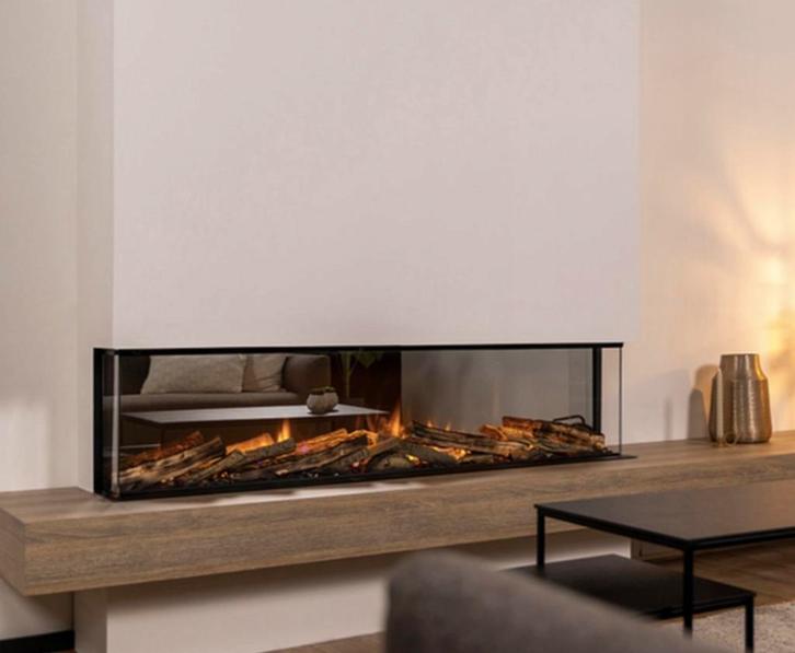 Elektrische Inbouwhaard met Vlammen, Huis en Inrichting, Haarden, Nieuw, Elektrische haard, Ophalen of Verzenden