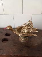 vintage koperen vogel beweegbare vleugels schaaltje wainberg, Ophalen of Verzenden