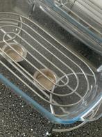 2 Warmhoudschalen met Rechaud, Huis en Inrichting, Keuken | Keukenbenodigdheden, Ophalen of Verzenden, Zo goed als nieuw