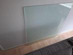 Glasplaat, Huis en Inrichting, Tafels | Eettafels, Ophalen, Gebruikt, Vierkant, Glas