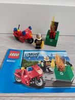 Lego City 60000 Fire Motorcycle! Compleet!!, Ophalen of Verzenden, Zo goed als nieuw, Complete set, Lego