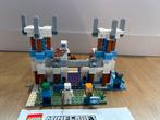 Lego Minecraft IJskasteel en Koraalrif 21186 en 21164, Ophalen of Verzenden, Zo goed als nieuw, Complete set, Lego