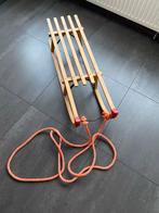 Mooie Houten Slee, Kinderen en Baby's, Speelgoed | Buiten | Skelters, Ophalen, Gebruikt, Overige merken