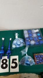 85 ] kerstboom hangers  blauw, Ophalen of Verzenden